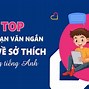 Bài Viết Anh Văn Về Sở Thích