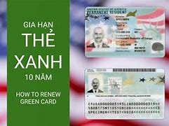 Gia Hạn Thẻ Xanh 10 Năm