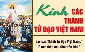 Kinh Cầu Các Thánh Tử Đạo Việt Nam